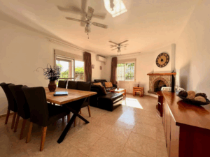 Lounge and dining room