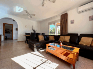 Lounge to terrace and kitchen